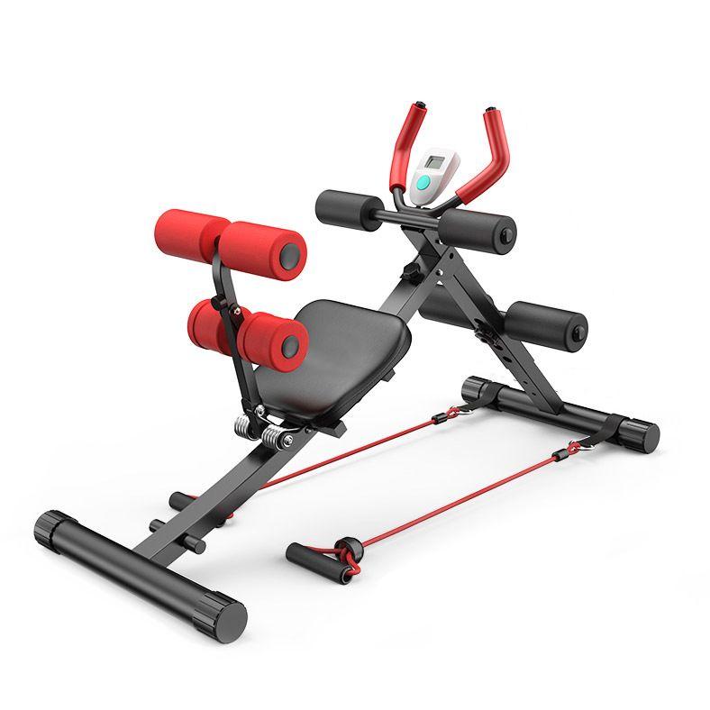 Multifunctional exercise bench - red-black