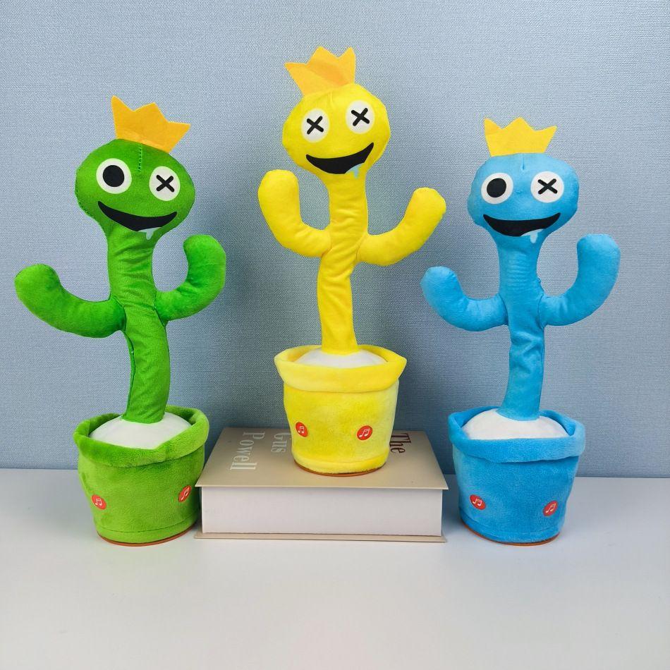 Zabawka dla dzieci - Tańcząca i śpiewająca maskotka ROBLOX RAINBOW FRIENDS - zielona
