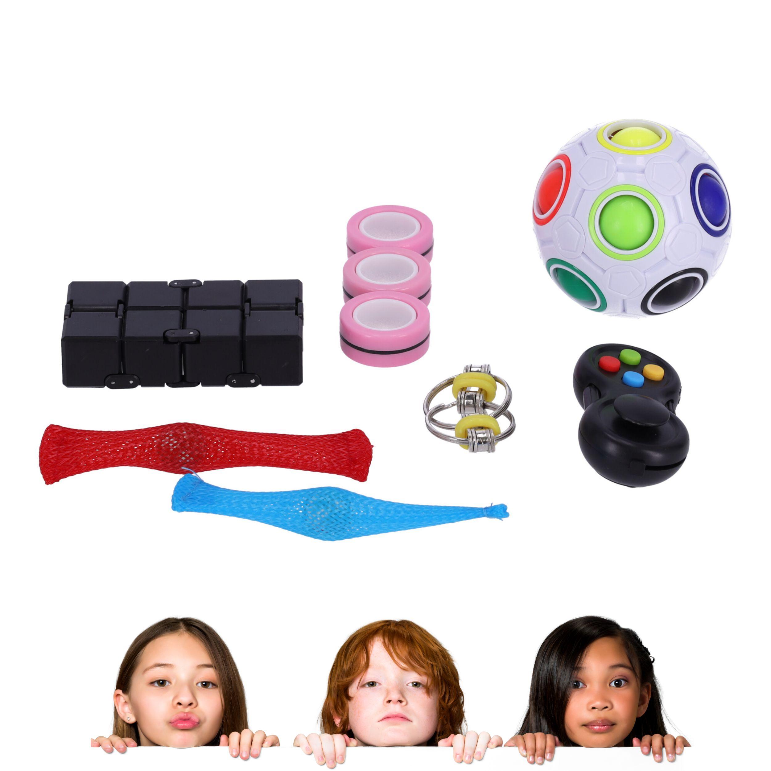 PopIt set Sensory toys 7 elements