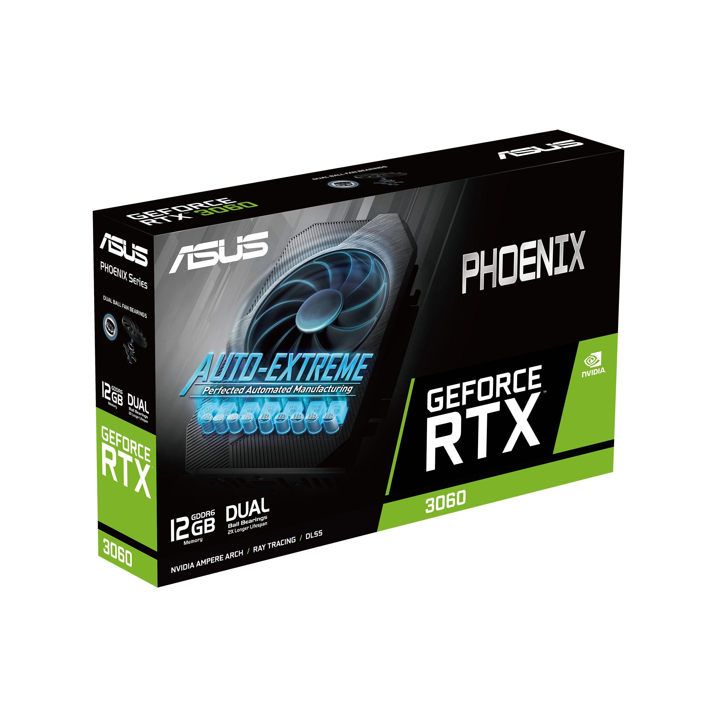 Karta graficzna ASUS Phoenix GeForce RTX ™ 3060 V2 12G GDDR6