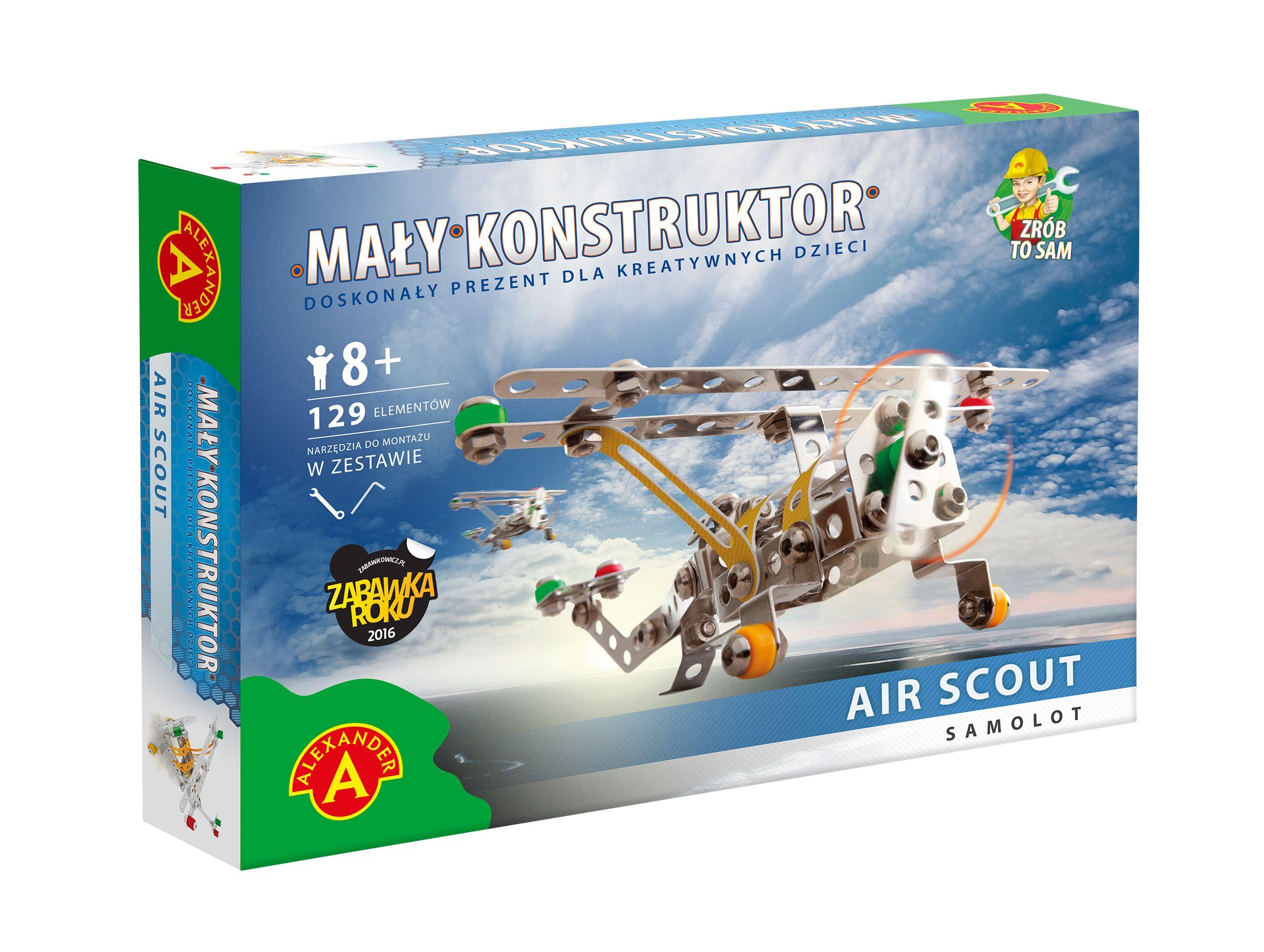 Zabawka konstrukcyjna Alexander - Mały Konstruktor - Samolot