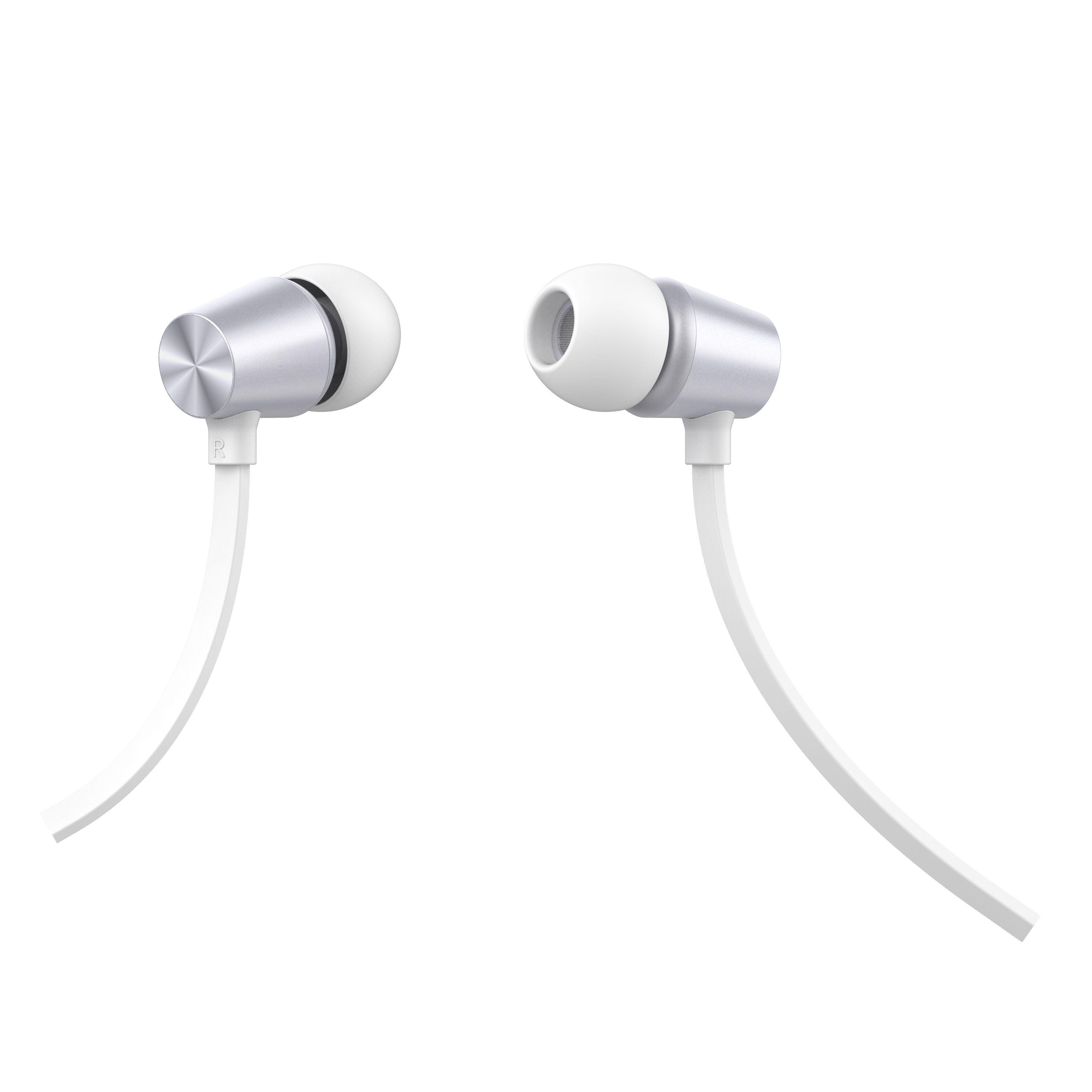 Słuchawki przewodowe Swissten Dynamic YS500 - srebrno/białe