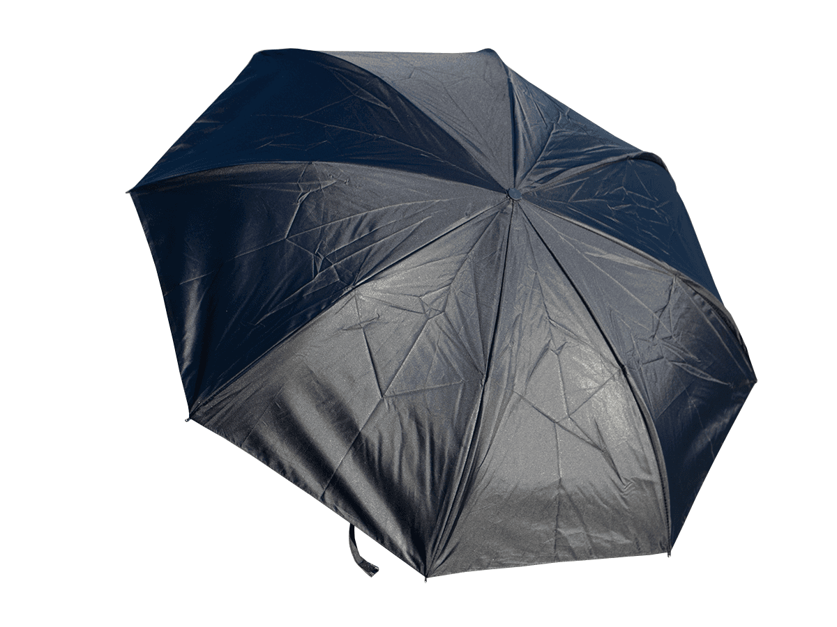 Umbrella, inverted non-dripping New - black and pink