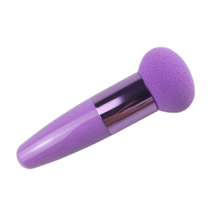 Gąbka, blender do makijażu w kształcie grzyba - fioletowa