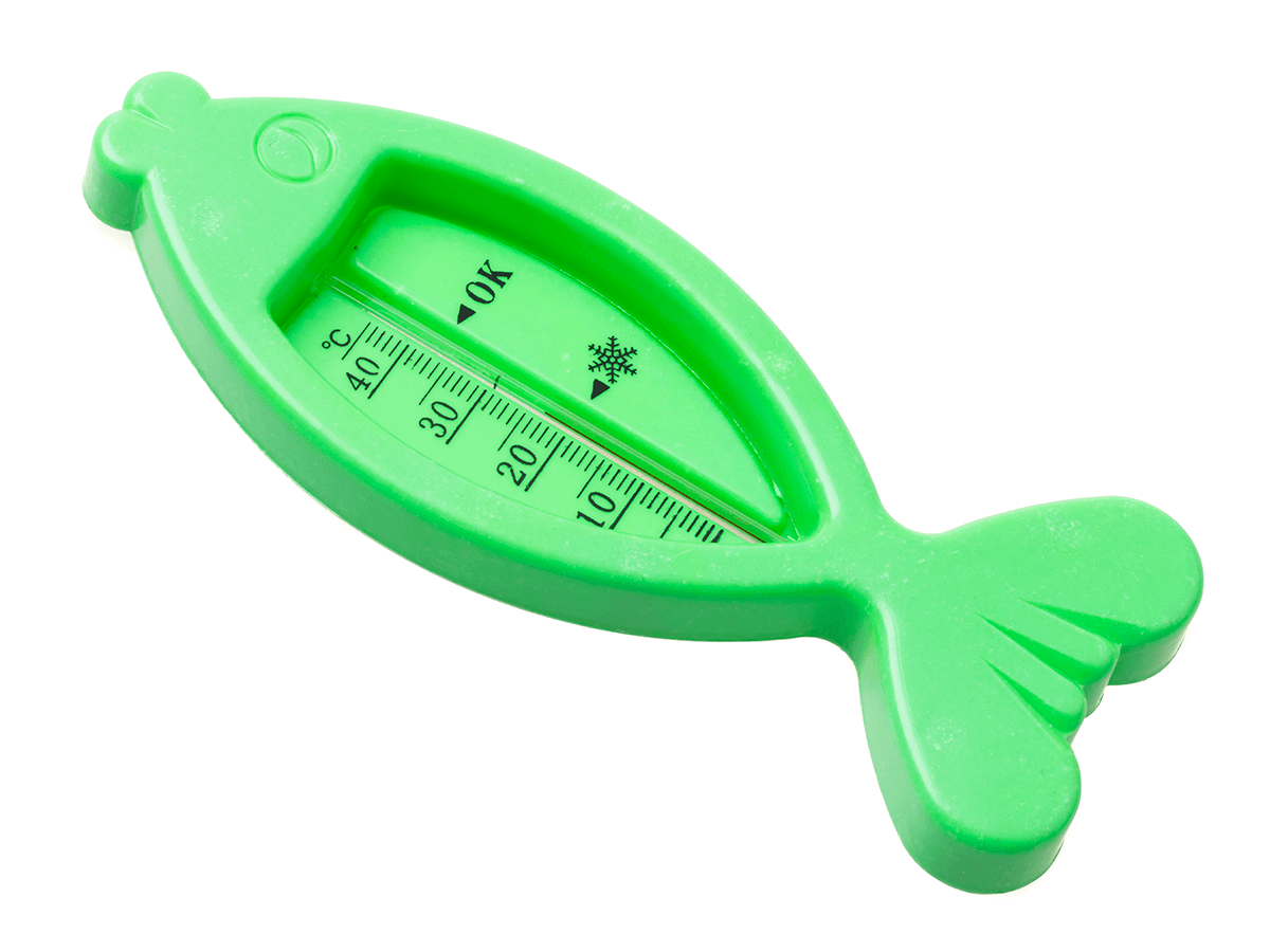 Baby bath thermometer Fish - green