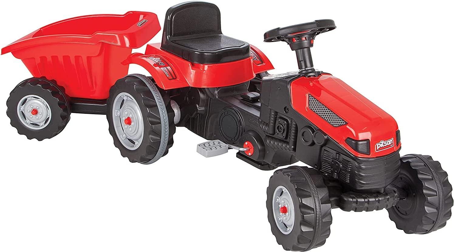 Children's tractor red PILSAN
