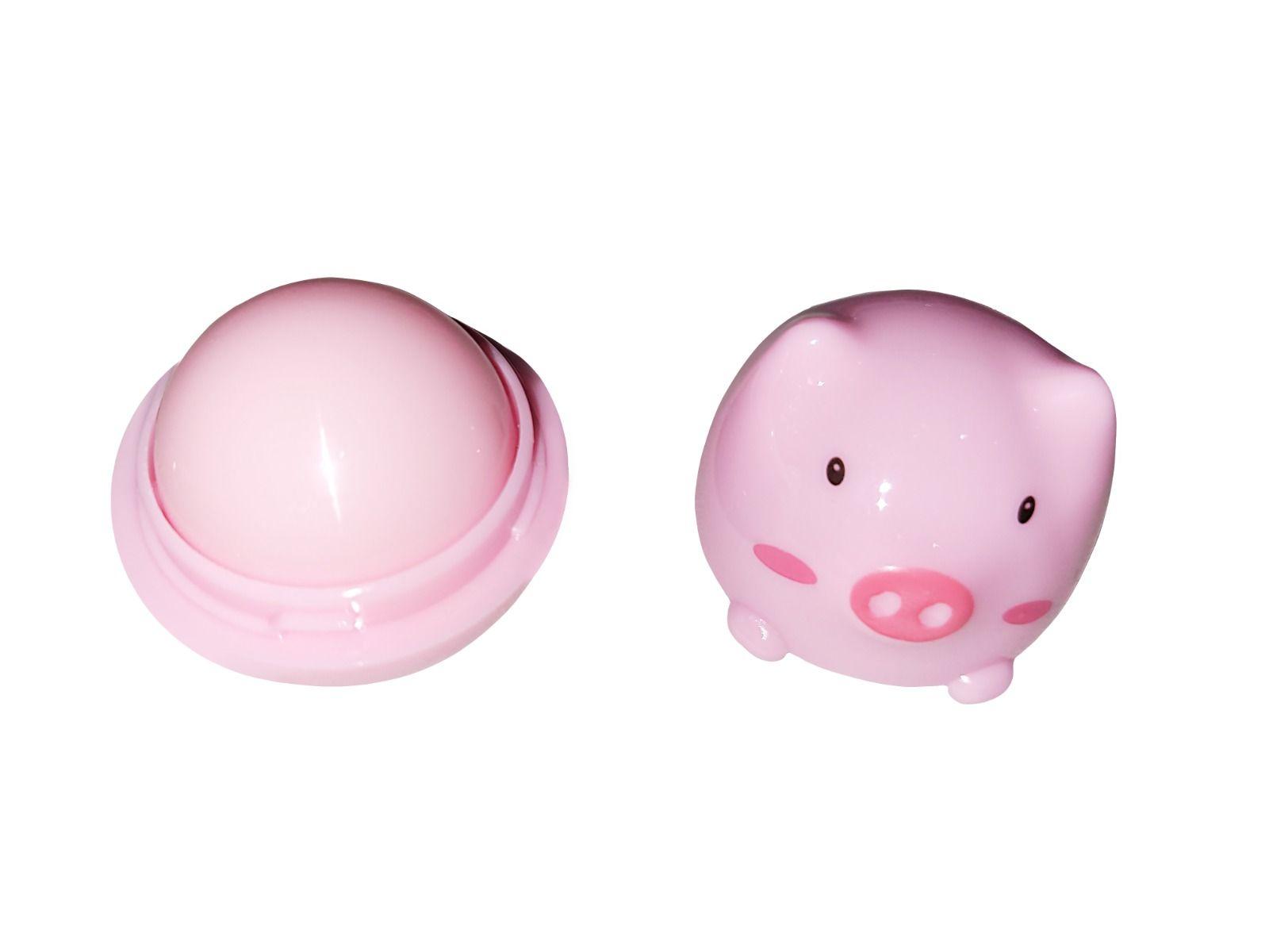 Fragrance balm, lip gloss - pig shape