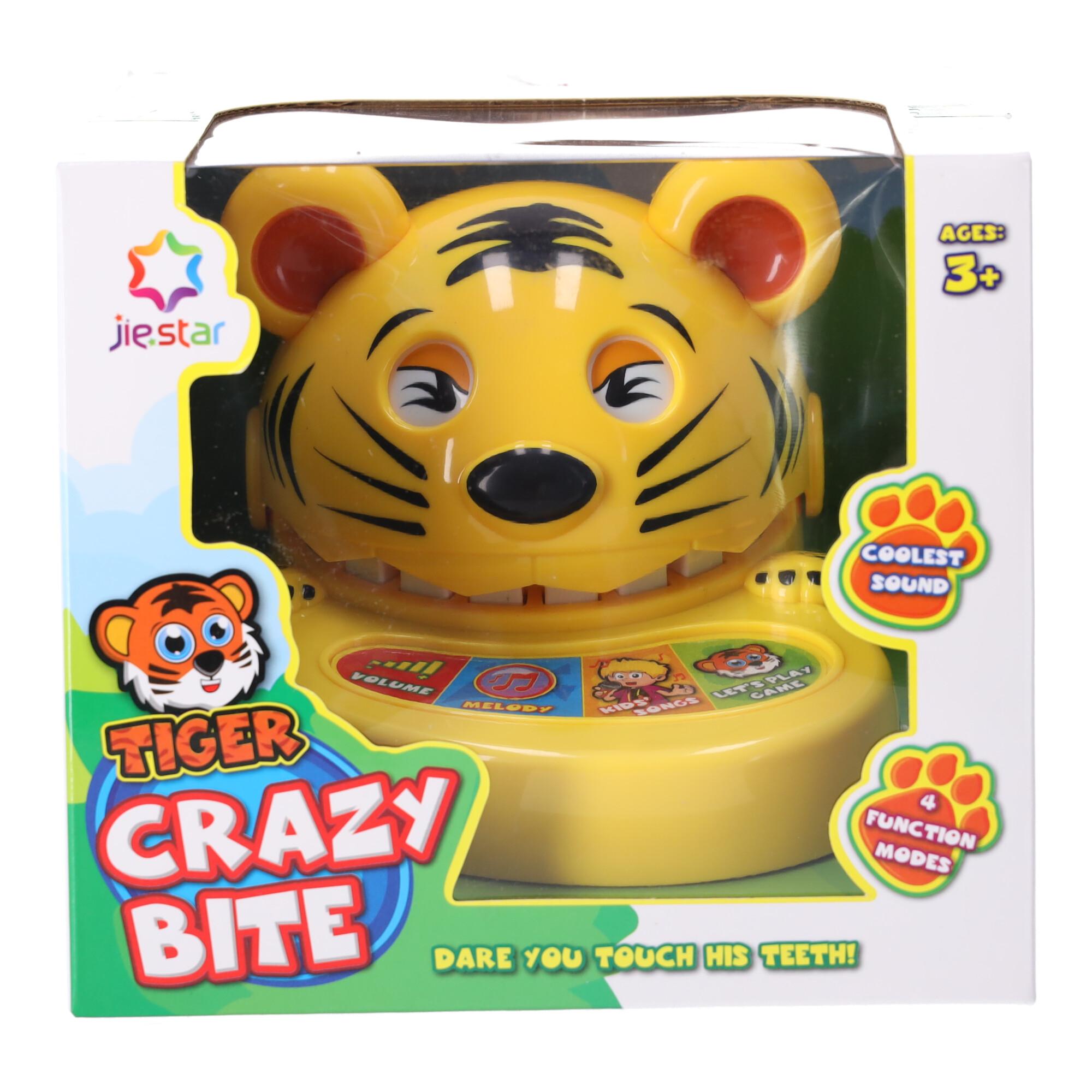 Biting tiger set toy-model