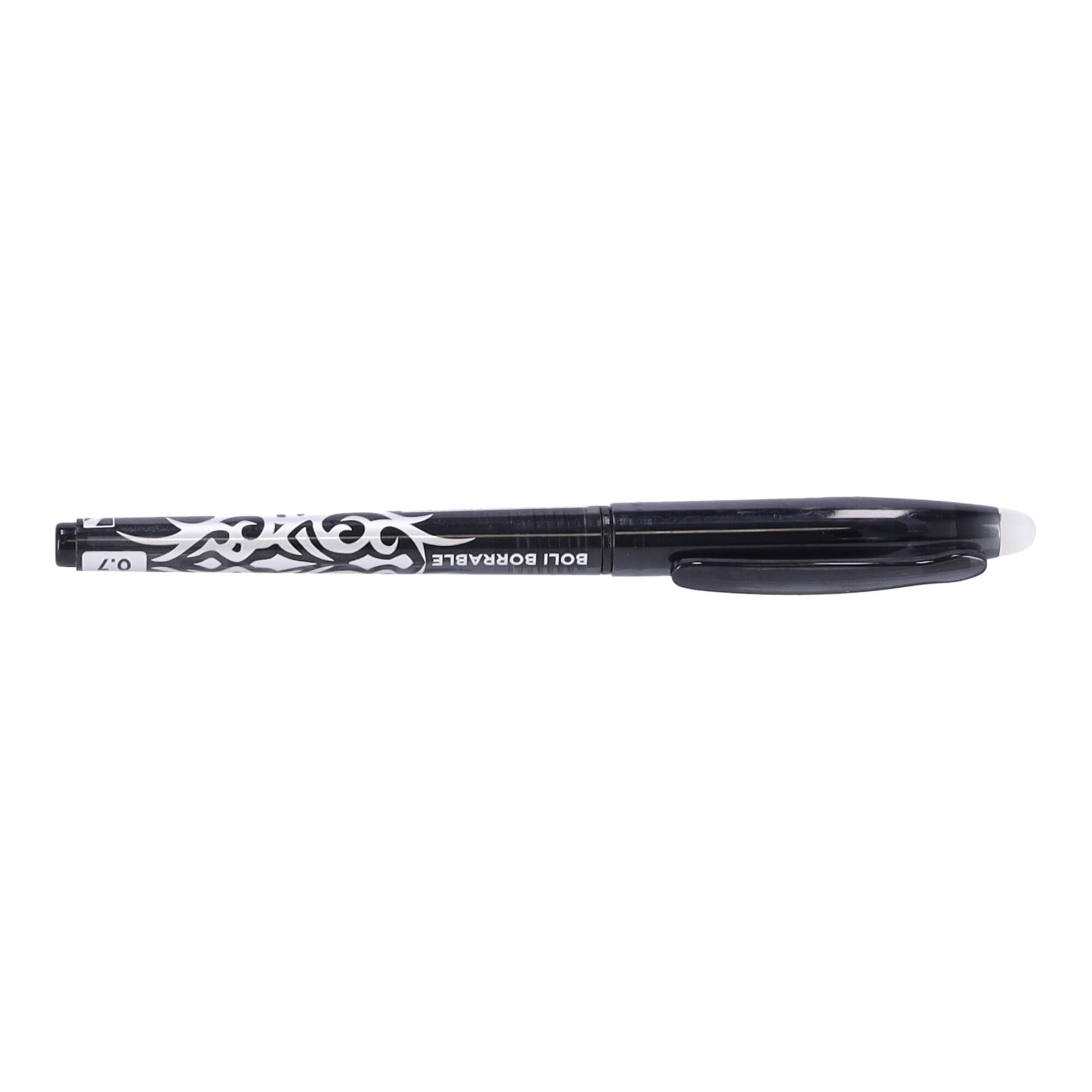 Długopis zmywalny, ścieralny 0,7mm czarny