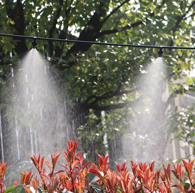 Water curtain set for watering plants - 10 m 20 nozzles