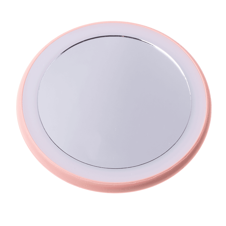 Cosmetic mirror with LED backlight
