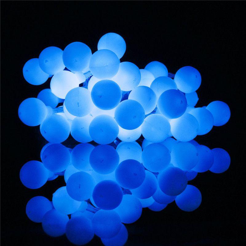 Garland / LED string lights - blue color