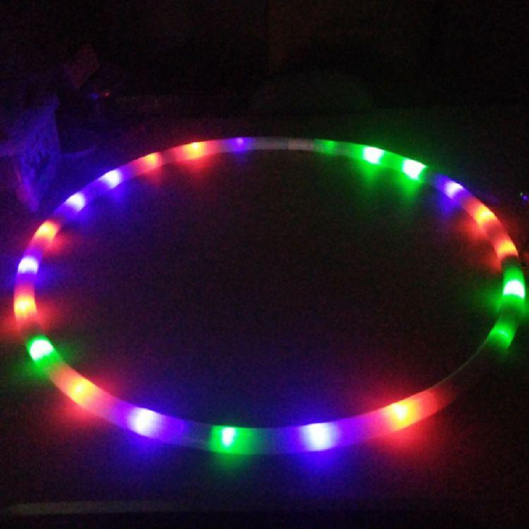 Świecące Hula Hop LED, 70 cm
