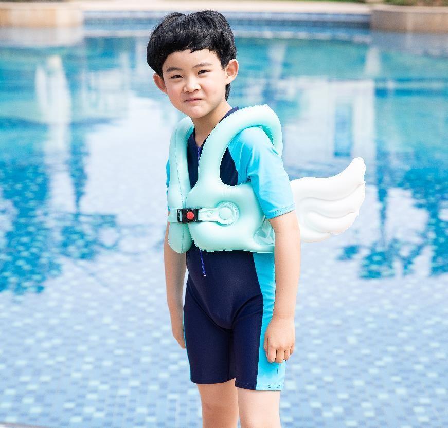 Swimming vest for children, size L - wings