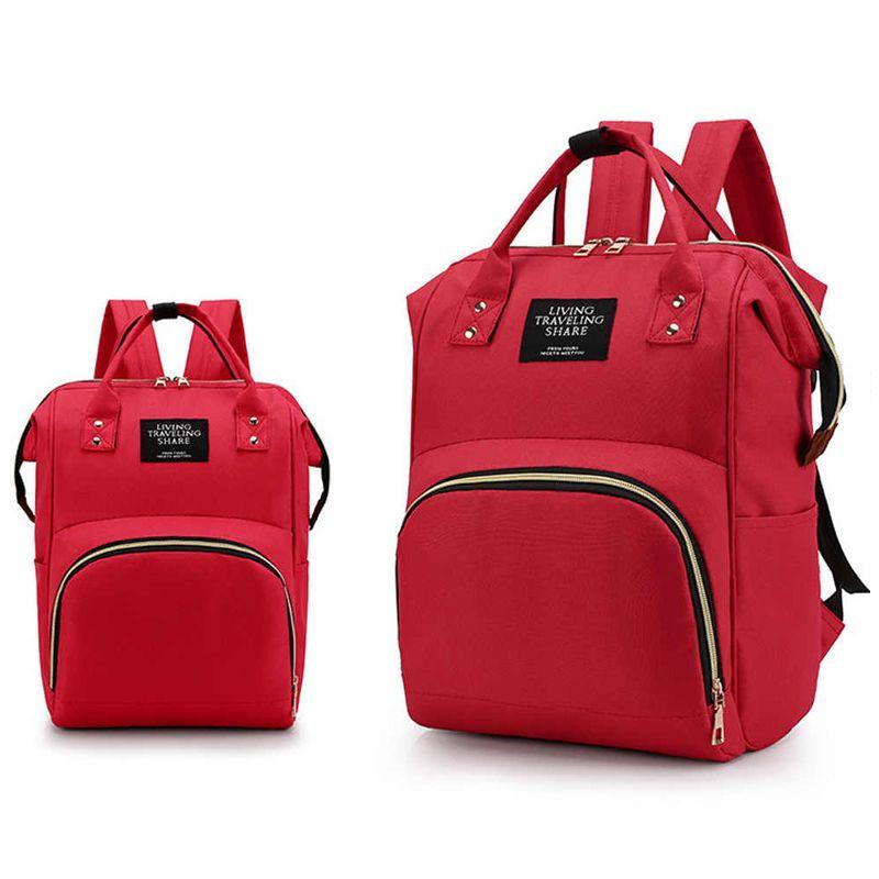 Backpack / bag for mum - red