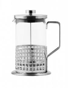 Stainless steel brewer with plunger Brocca BERRETTI, 800 ml grille