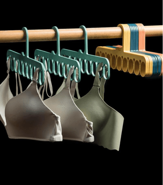 Hanger for underwear, socks / Multifunctional clothes organizer - green