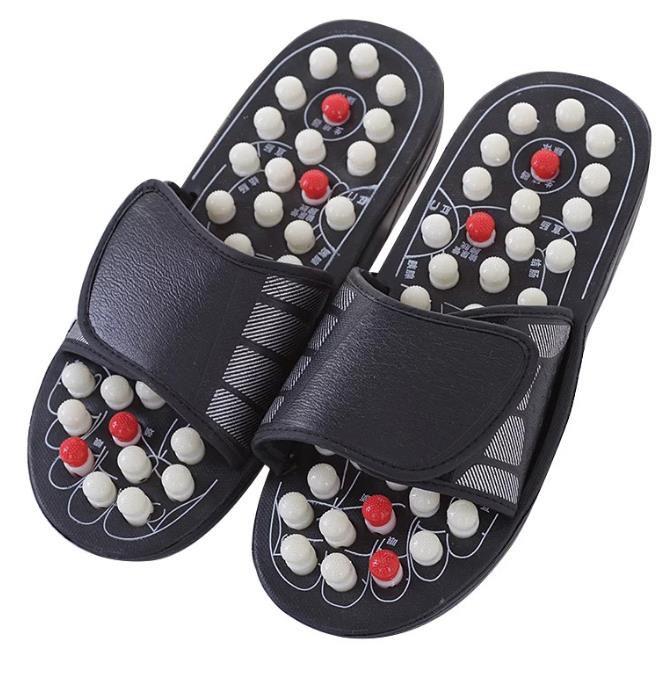 Health slippers for acupressure / foot massage / Fakirki - size 38-39