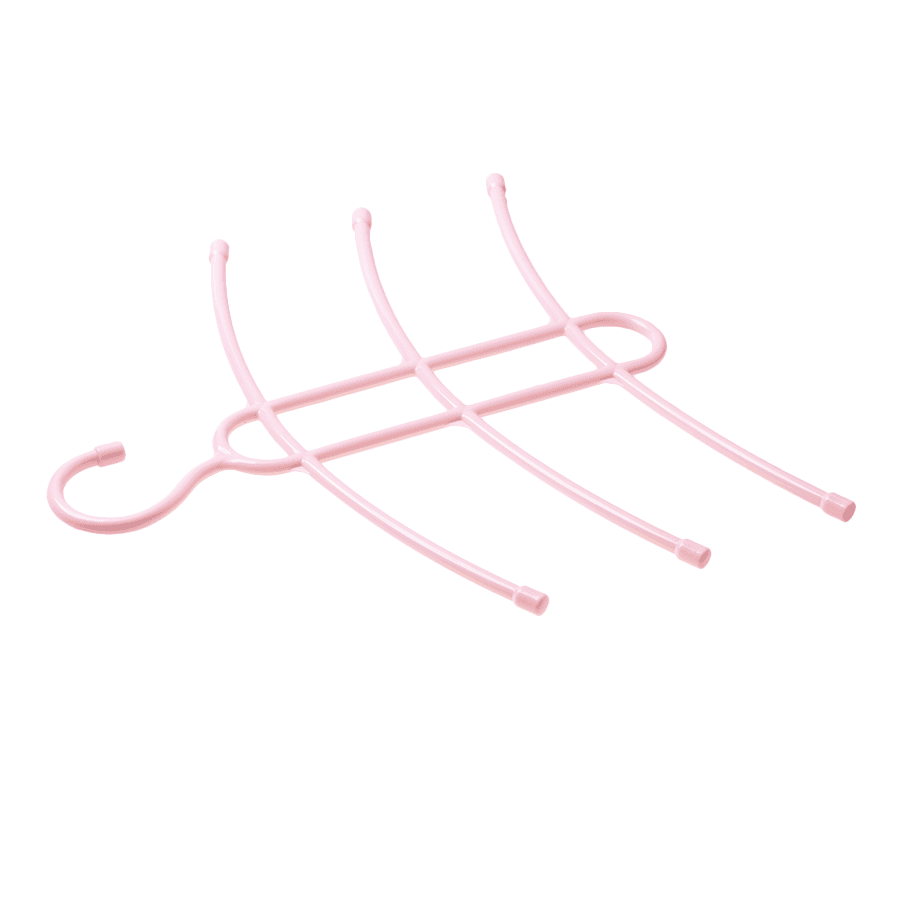 Three-level clothes hanger - pink