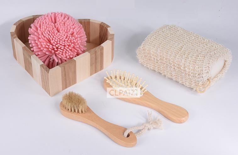 Gift basket SPA set washcloth massage gift - 4 elements