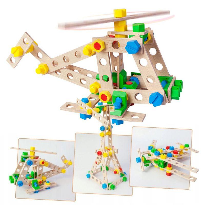 Construction toy Alexander - Little Junior Constructor - 3in1 Helicopter