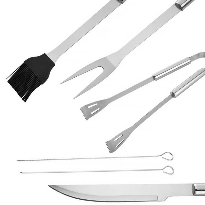 Professional set of barbecue utensils 9 pcs