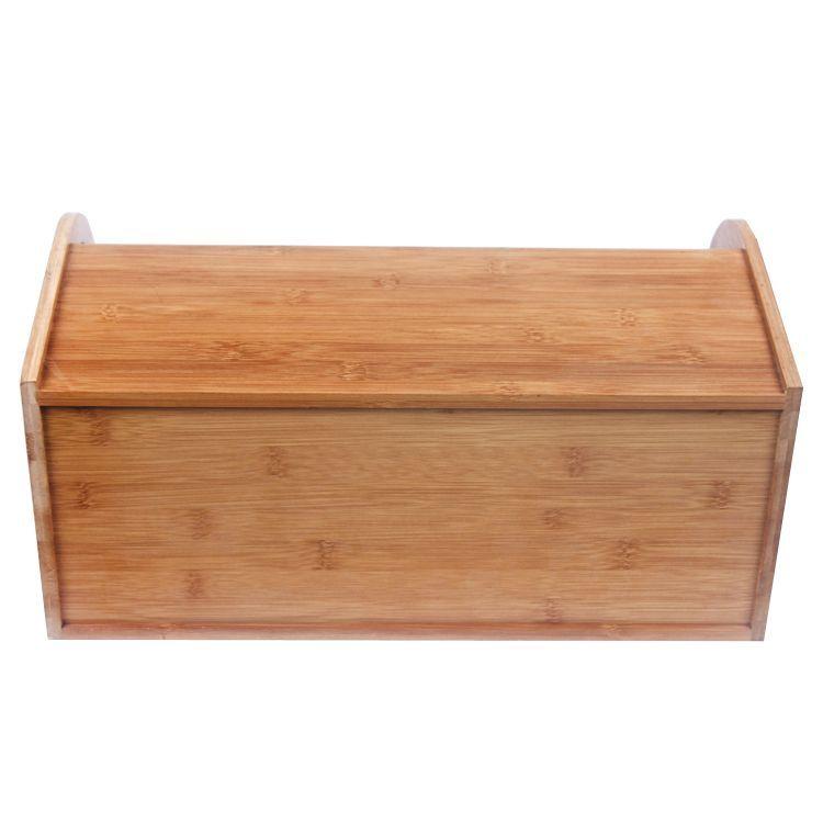 Bamboo bread box, bread container - 40x26x20 cm