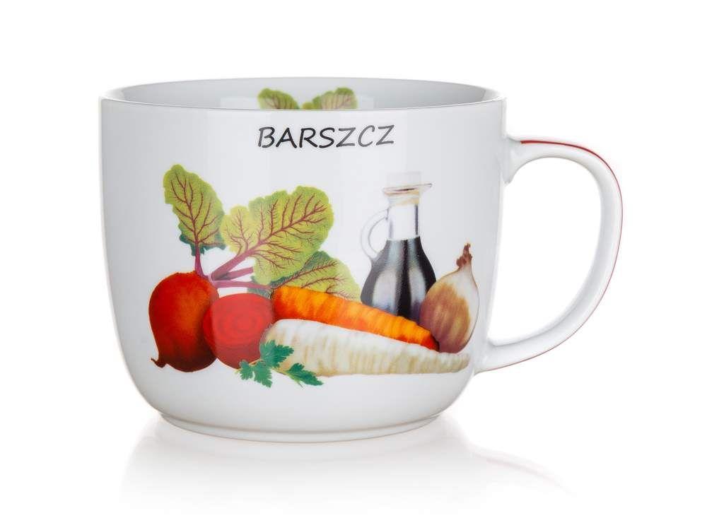 Soup cup with the inscription Beetroot, 730ml