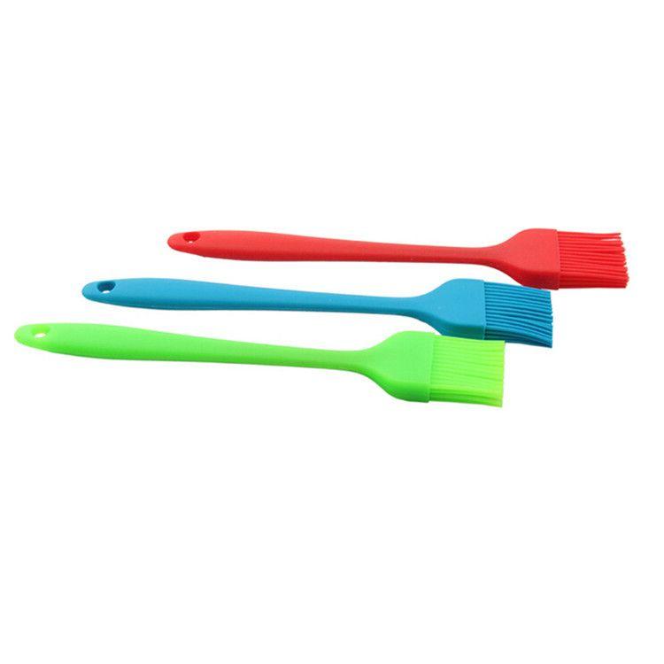 Silicone brush for cakes, meats - blue 