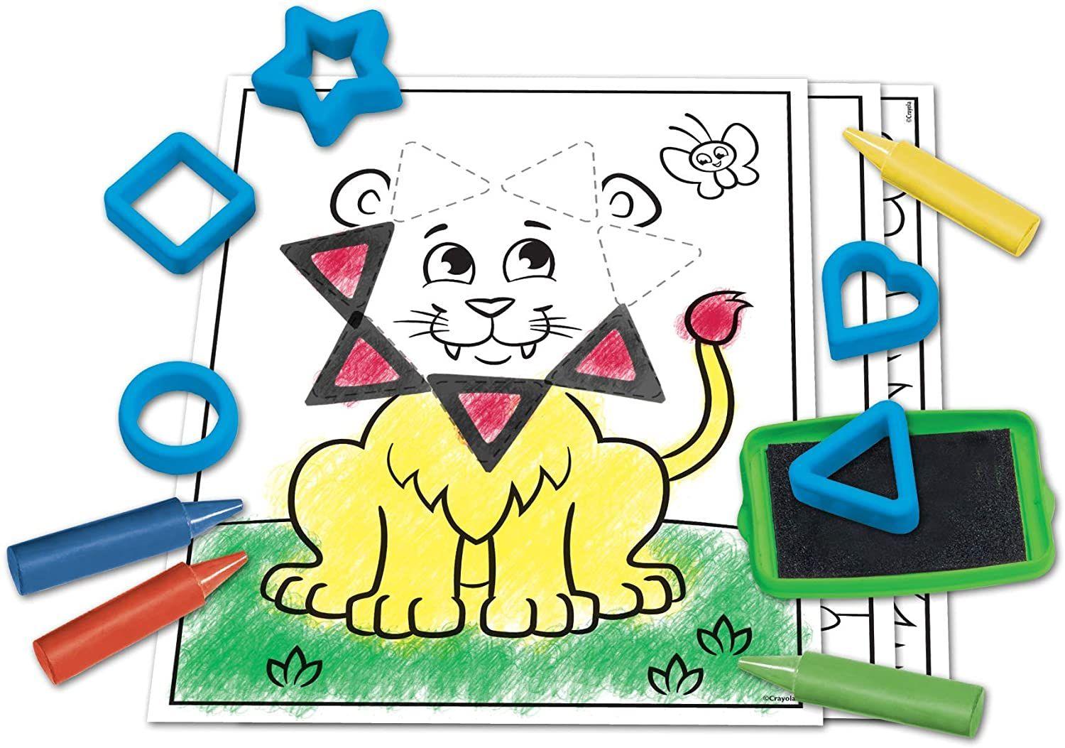 Crayola: Mini Kids - Zestaw stempelki ze zwierzątkami
