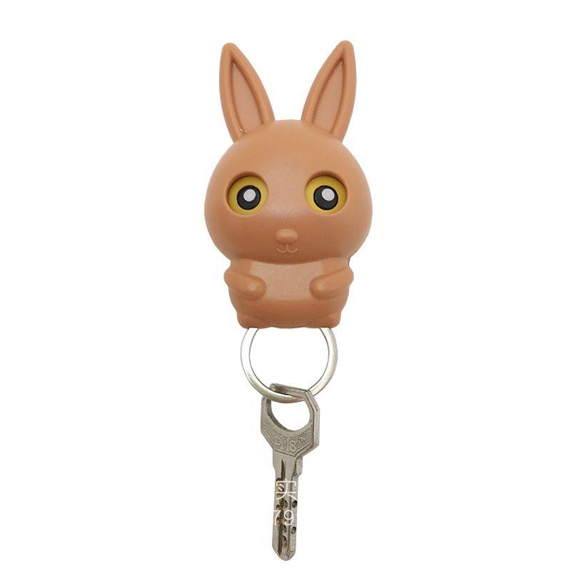 Key hanger - brown rabbit