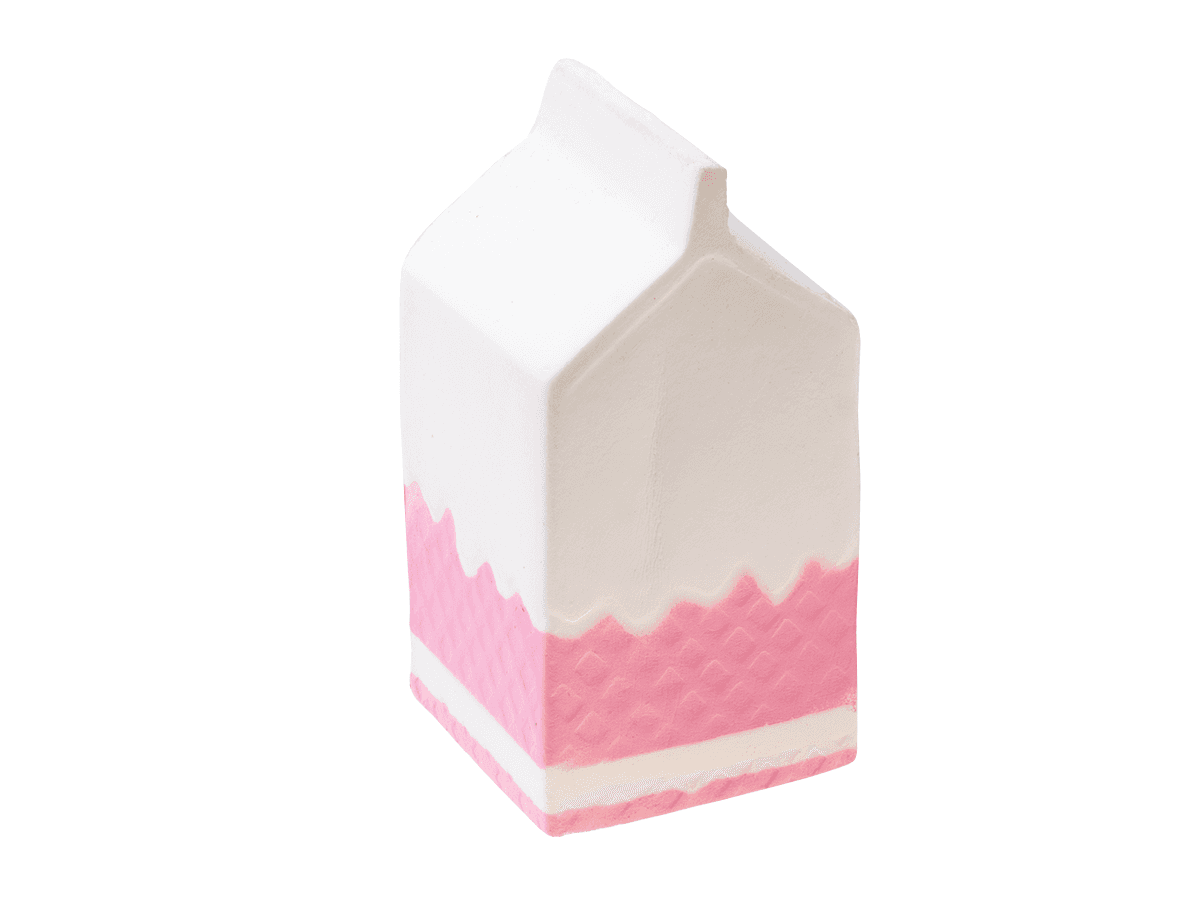 Squishy crush anti-stress milk carton
