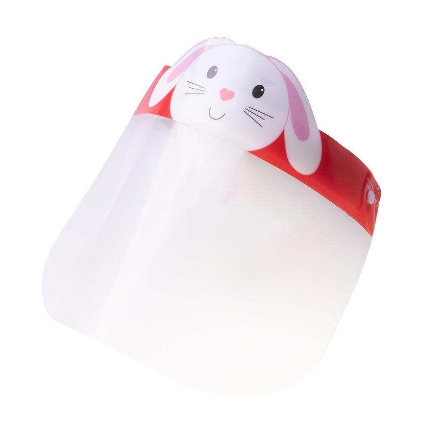 Protective face shield for children - rabbit