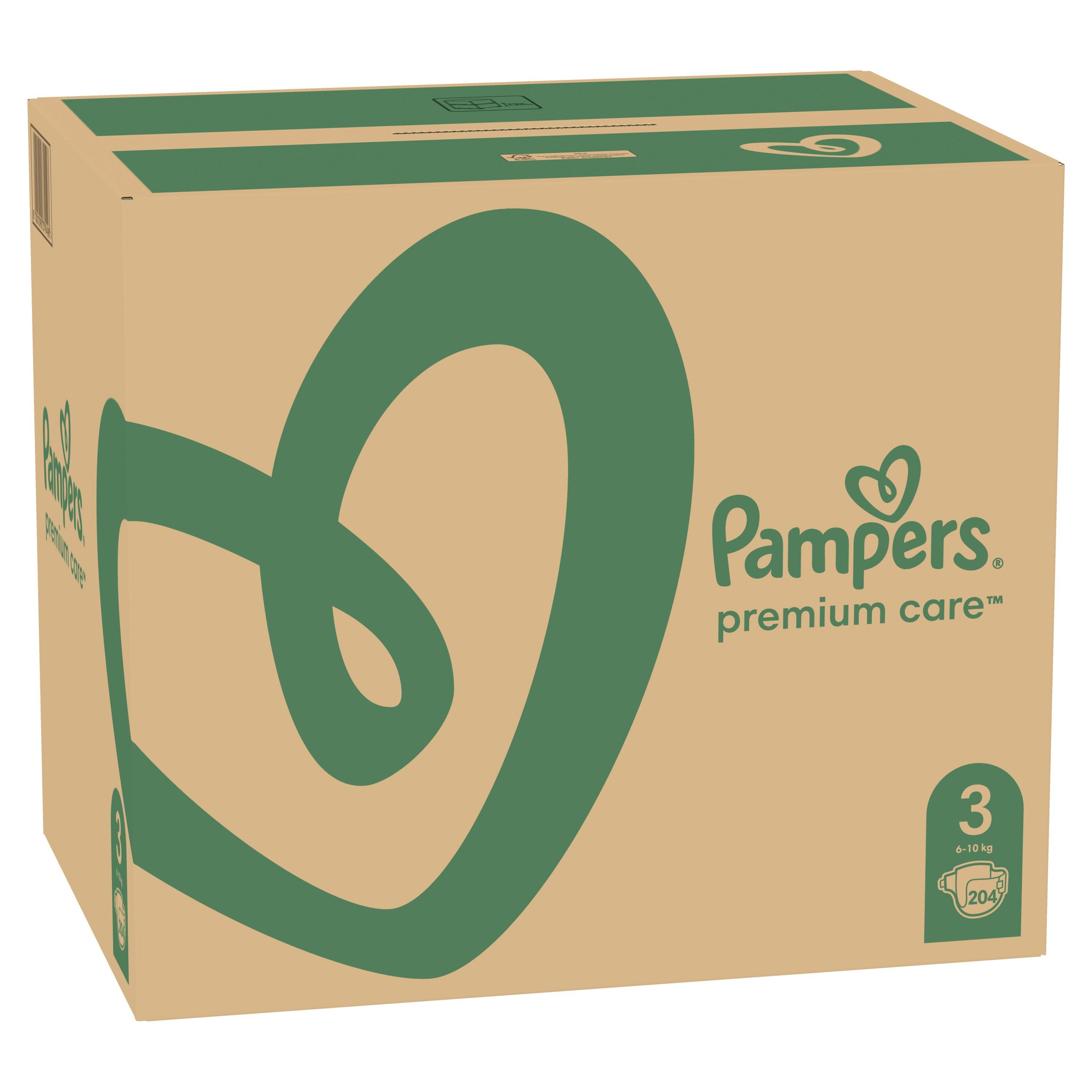Pampers Zestaw pieluch Premium Care Monthly Box S3 3 (5-9 kg); 204