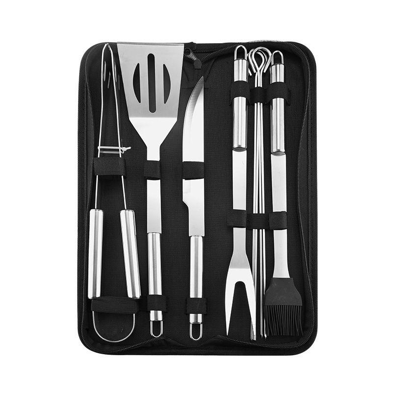 Professional set of barbecue utensils 9 pcs