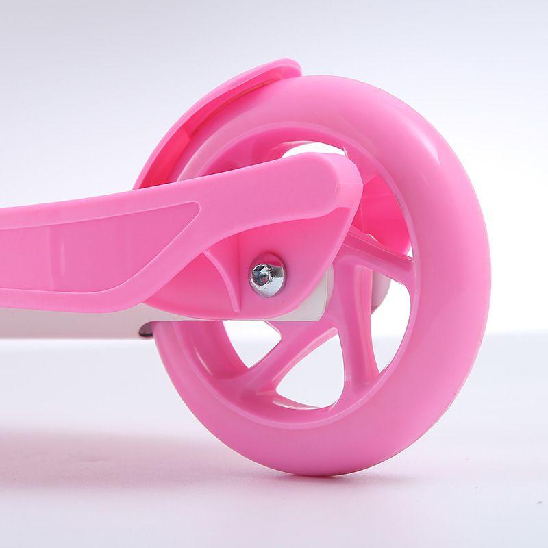 2-in-1 cross-country bike or scooter - pink