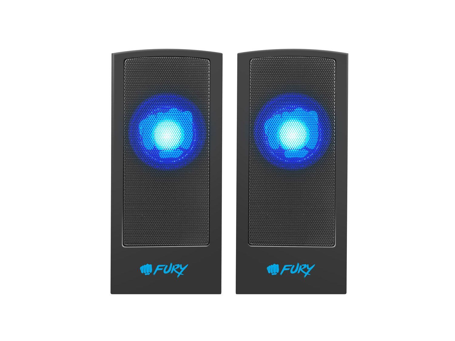 Zestaw głośników komputerowe NATEC Fury Skyray NFU-1309 (2.0; kolor czarny)
