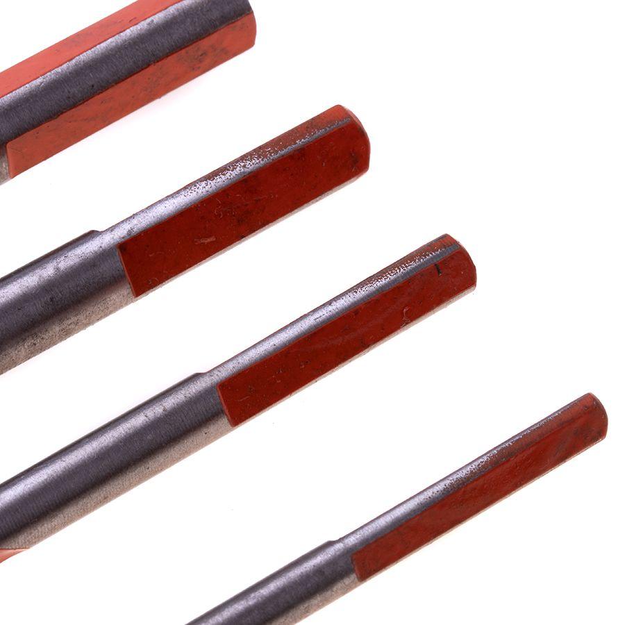 Set of metal drill bits (4 pieces) / Titanium drills