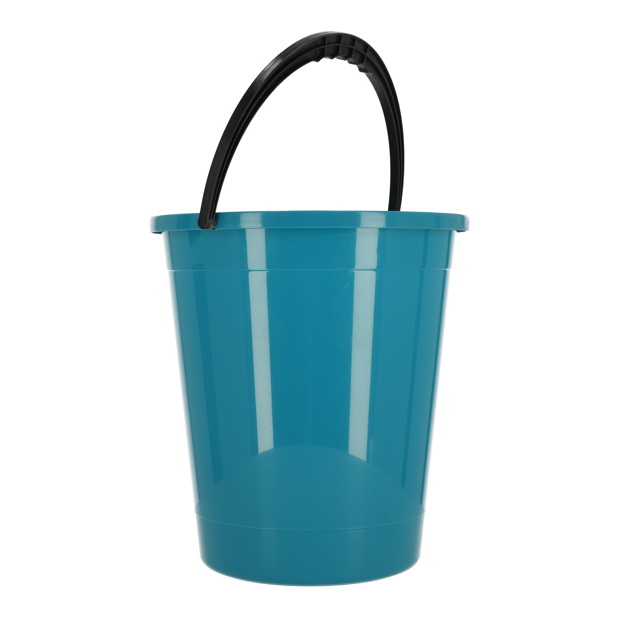 Bucket 15L, POLISH PRODUCT - turquoise