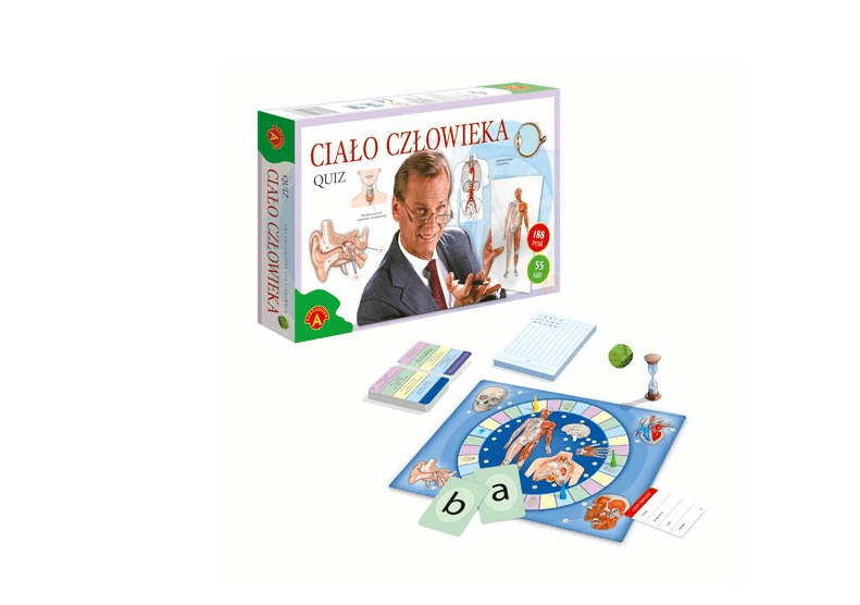 Gra i Zabawka Edukacyjna Alexander - Quiz Ciało Człowieka