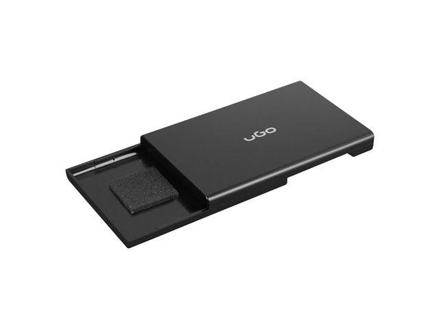Obudowa na dysk UGO Marapi SL130 UKZ-1531 (2.5"; Micro USB 3.0; Poliwęglan ABS; kolor czarny)