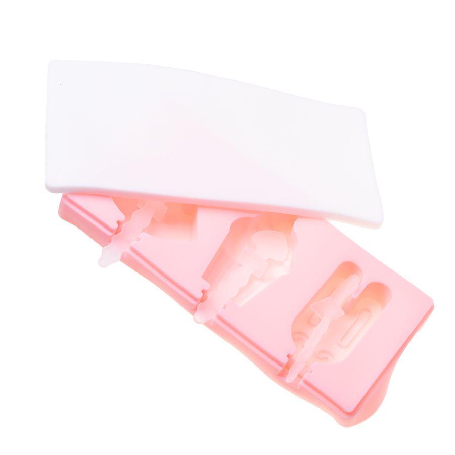 Ice cream mold with three compartments "Cookies"