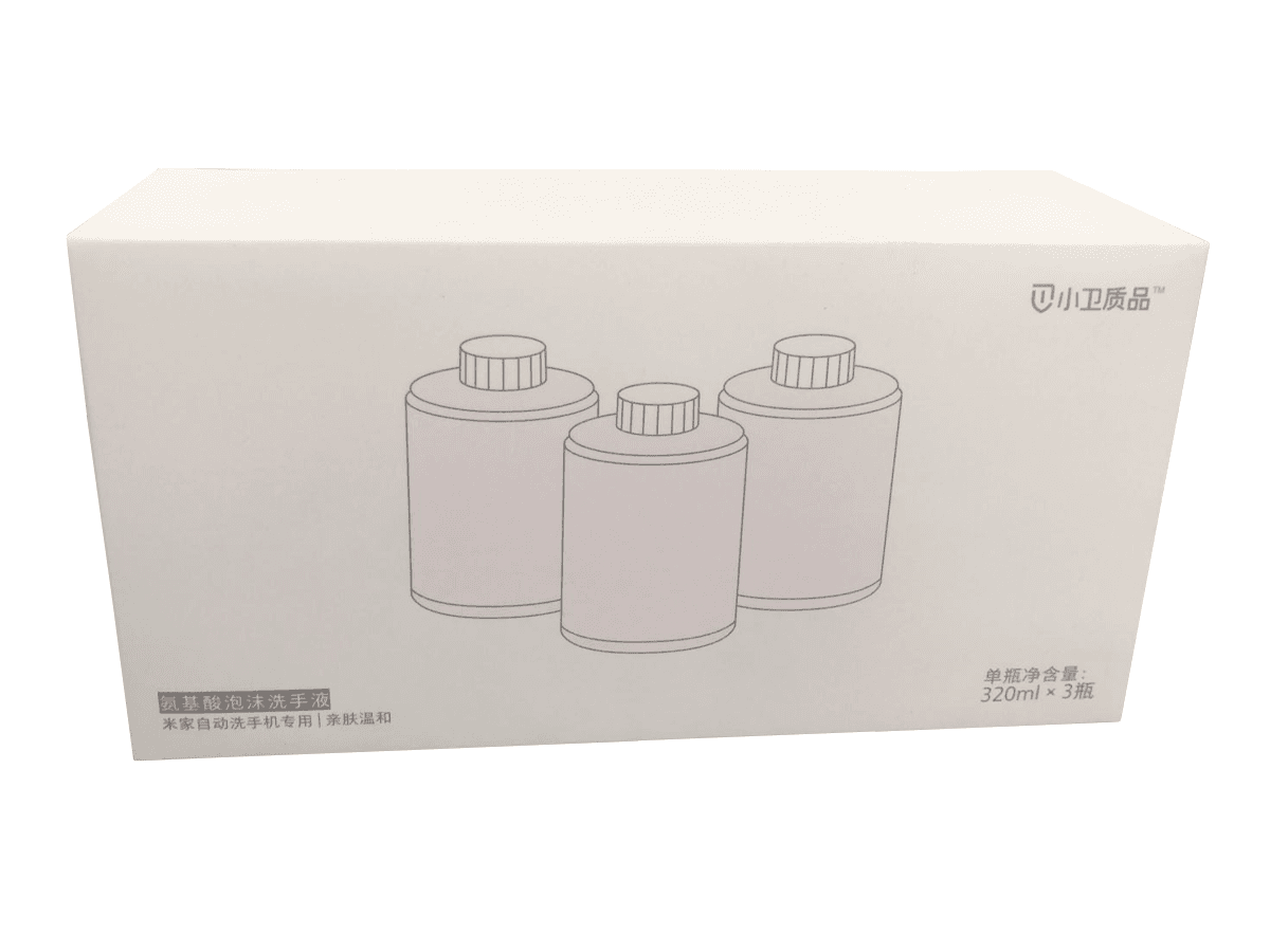 Original liquid soap for the automatic dispenser Xiaomi Mijia set 3 - pink