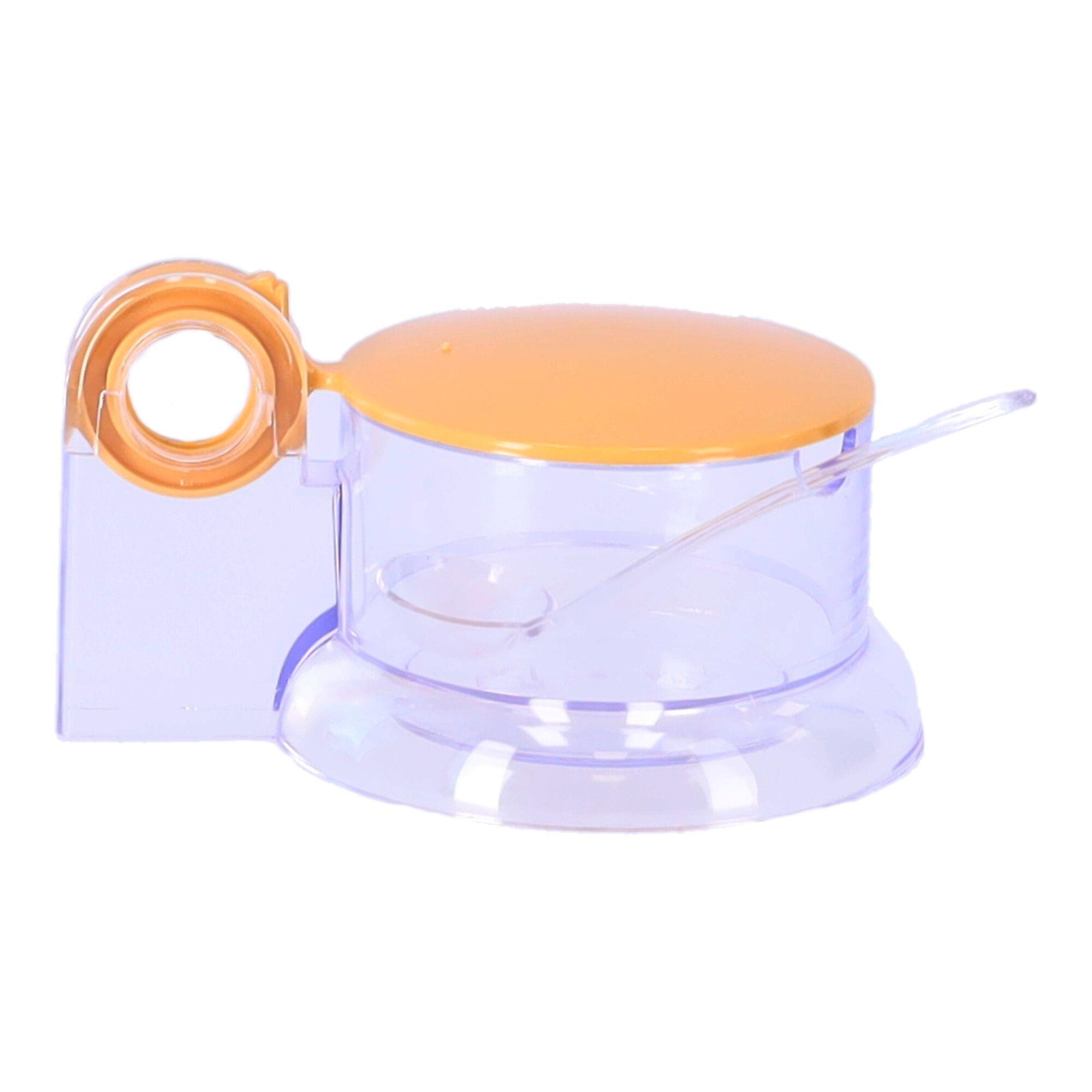 Plastic sugar bowl with a spoon 150 ml, POLISH PRODUCT