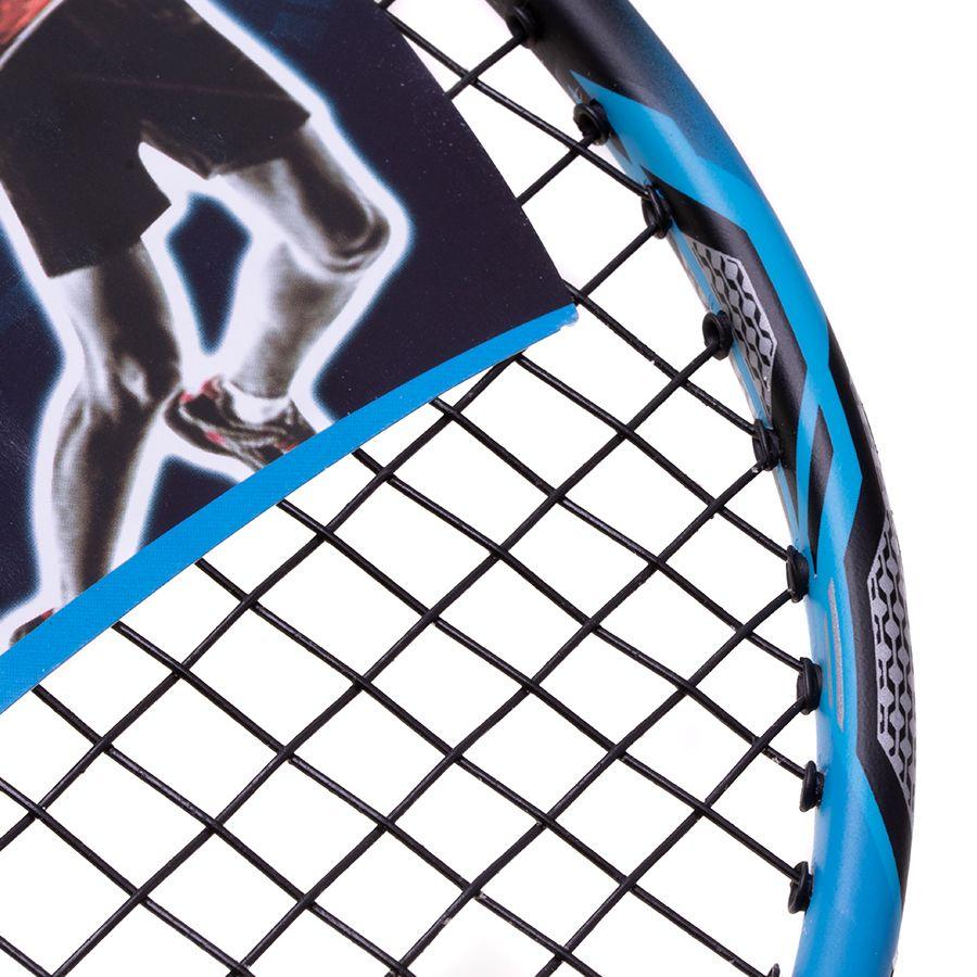 Badminton racket set - blue and black