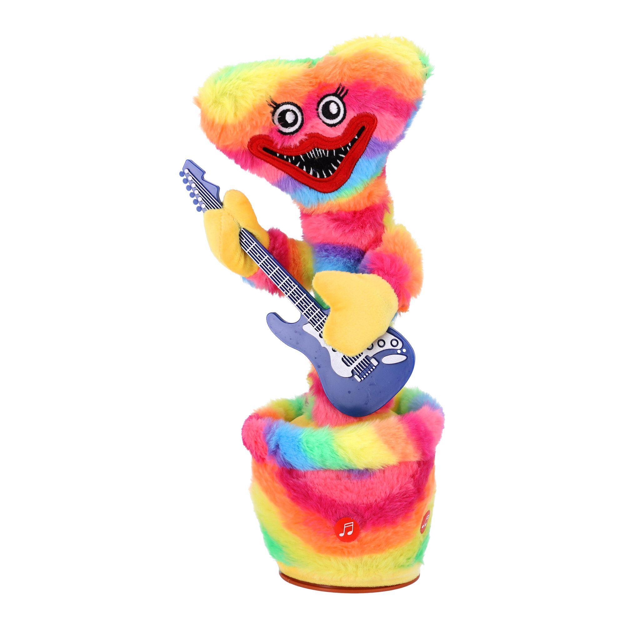 Zabawka dla dzieci - Tańczący i śpiewający Huggy Wuggy - tęcza