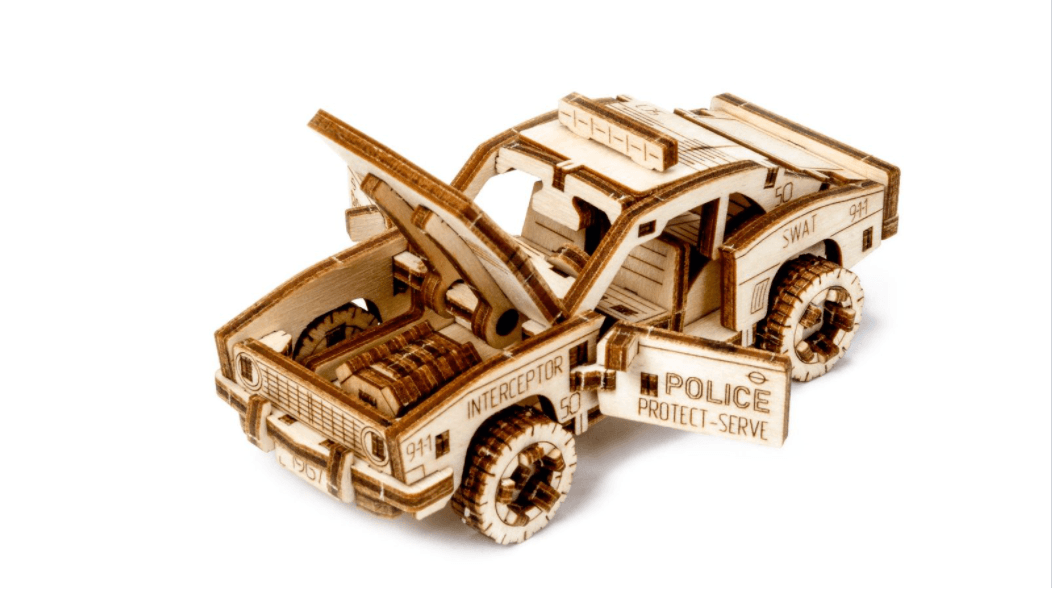 3D Puzzle - Police Car