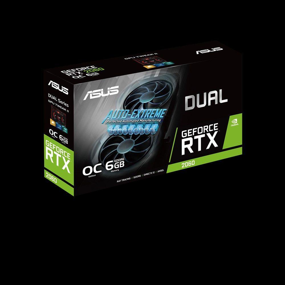 ASUS Dual -RTX2060-O6G-EVO GeForce RTX 2060 6 GB GDDR6