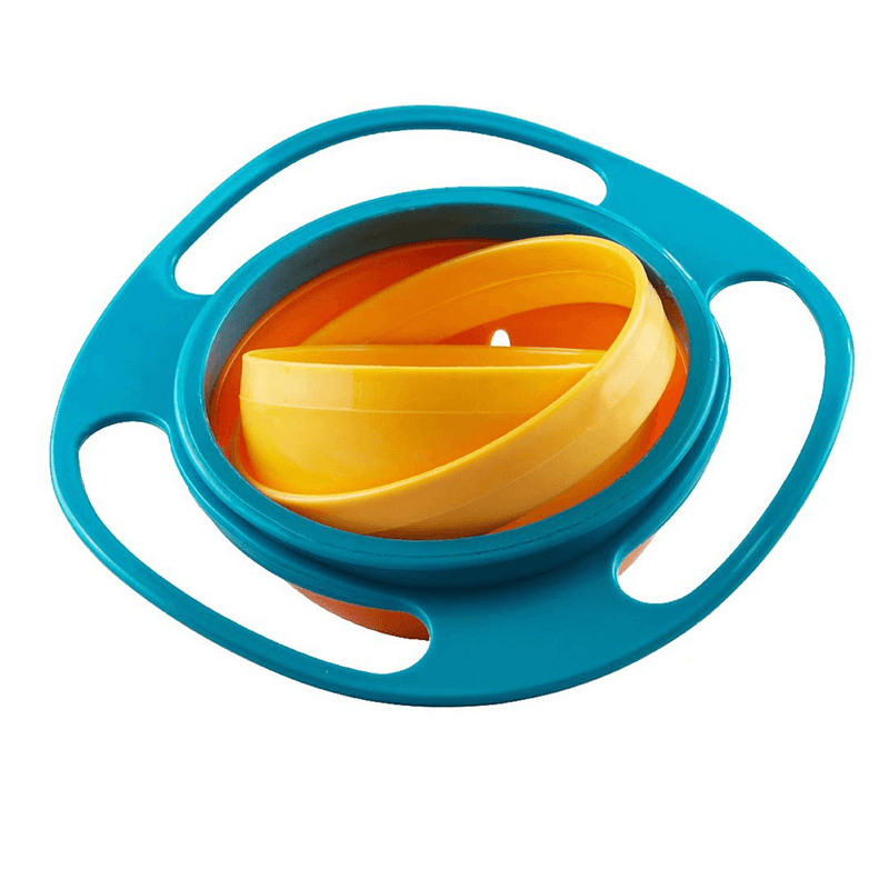 Non-spill bowl non-spill GYRO BOWL  - turquoise