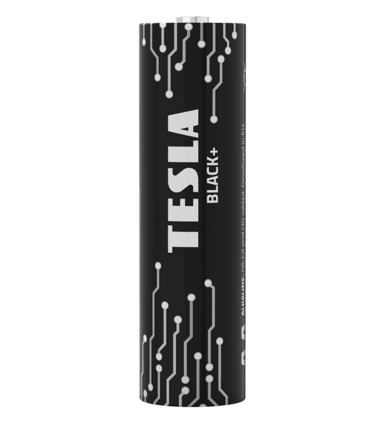 Alkaline battery TESLA BLACK+ LR6 F10 1.5V 10 PCS.